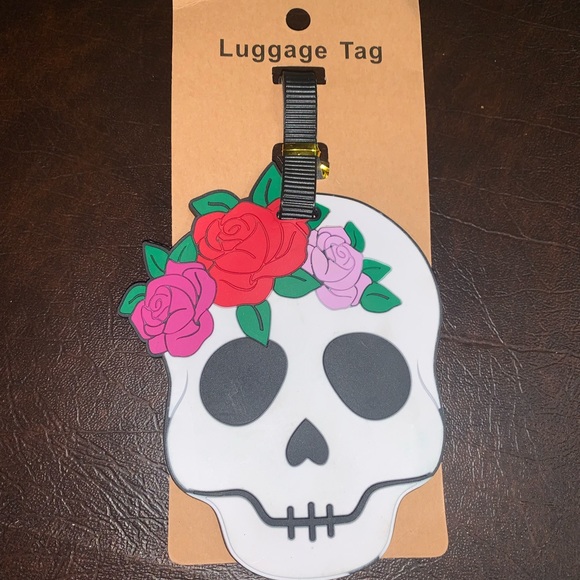 Accessories - Sugar Skull luggage tag
